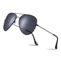 Polarized custom logo sun shades metal sun glasses for men